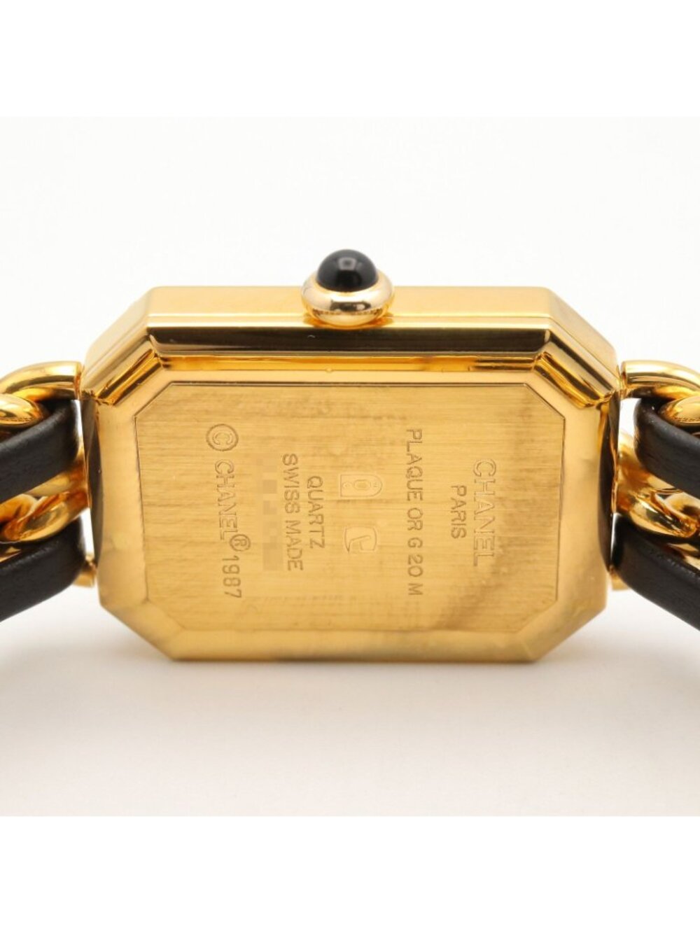 Chanel Watch Premiere M Black Leather - Picture 6 of 14